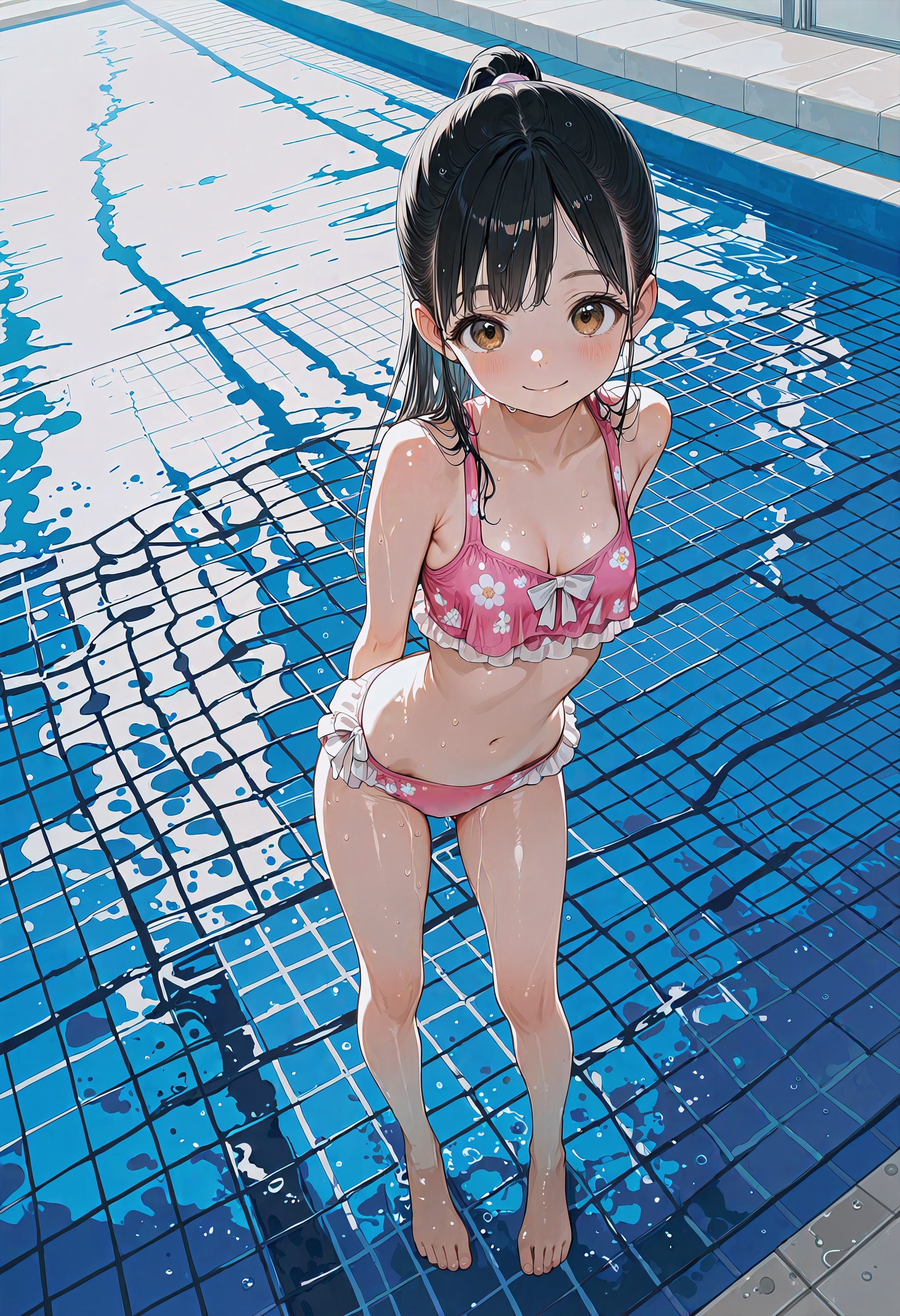 弟と弟のクラスメイトの子たちをプールに連れて行った