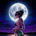 月が綺麗ですね 3枚目