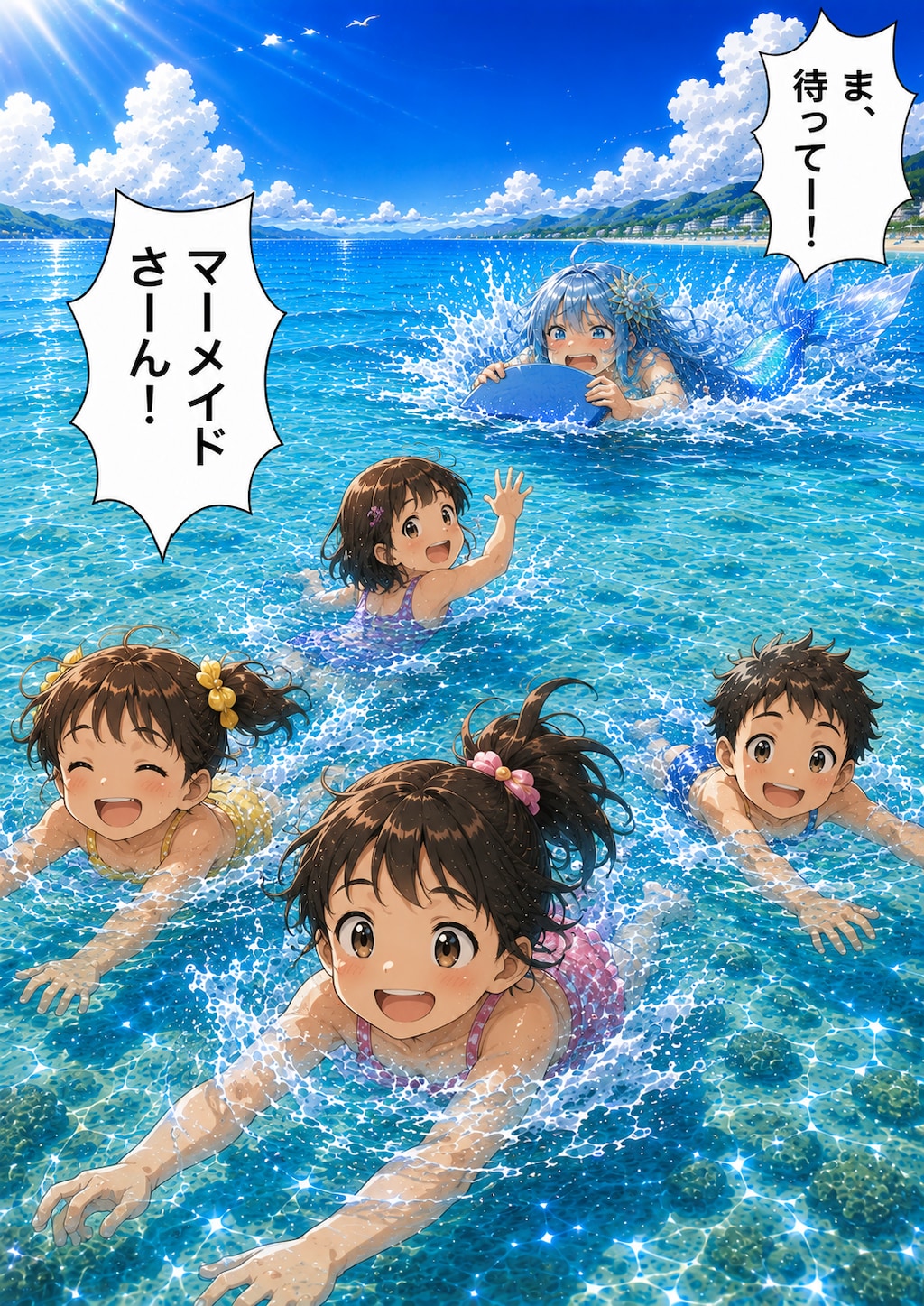 マーメイドさんは泳げない⑥