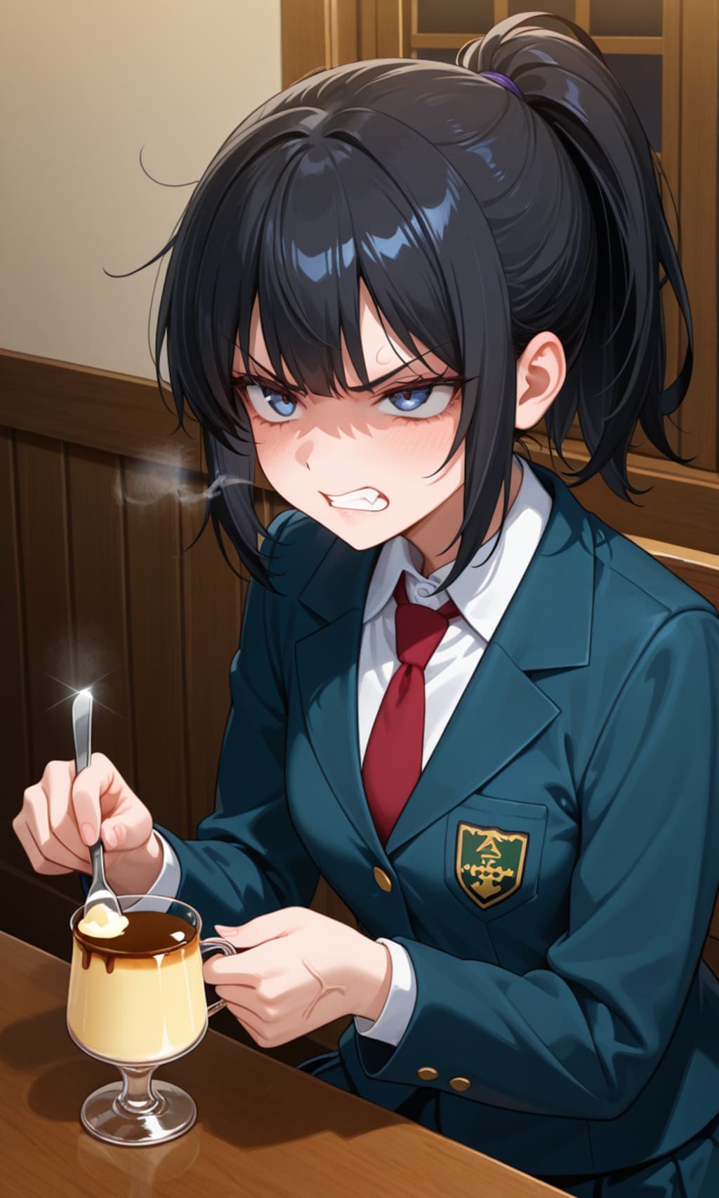 【うちの子】巨乳になりたすぎて、まさかのプルンプルンする物にキレだすチハルちゃん