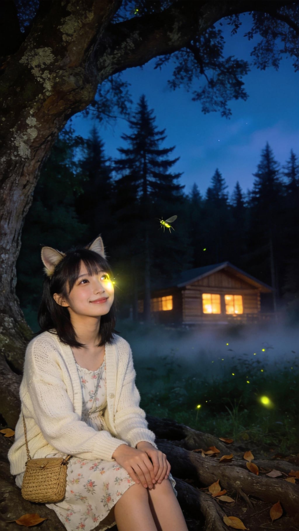Moonlit Firefly Dance
