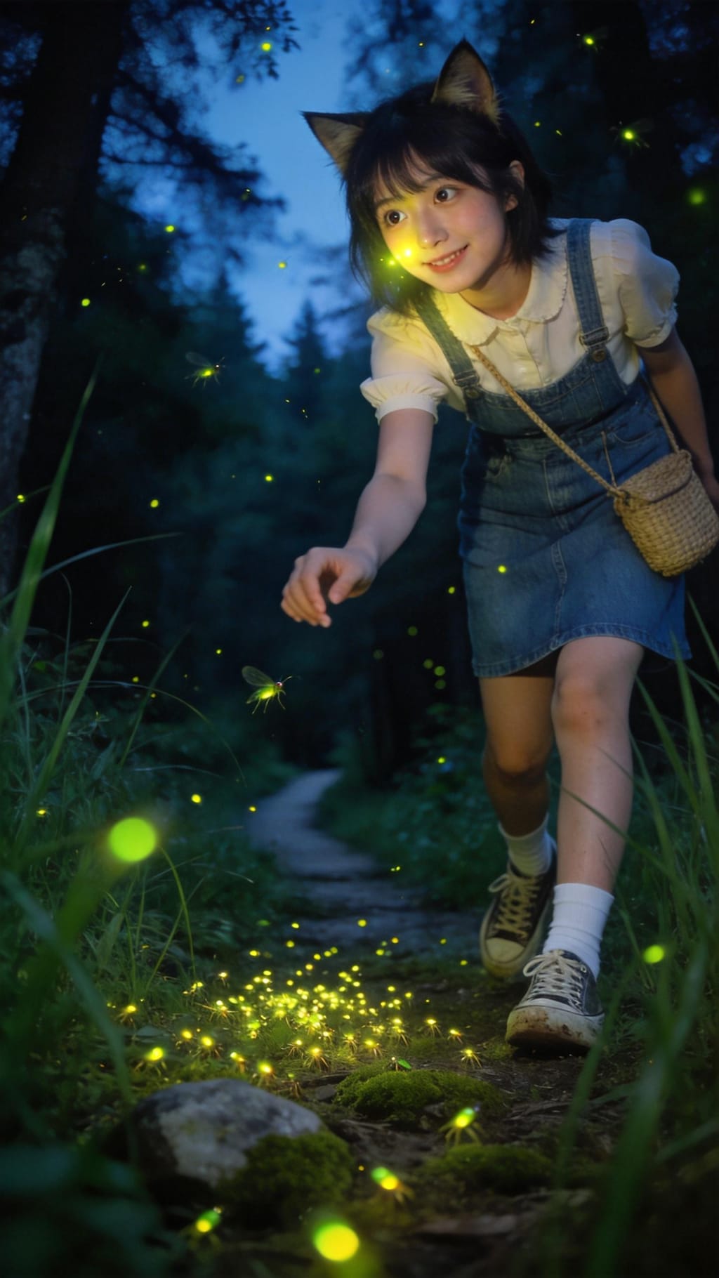 Moonlit Firefly Dance