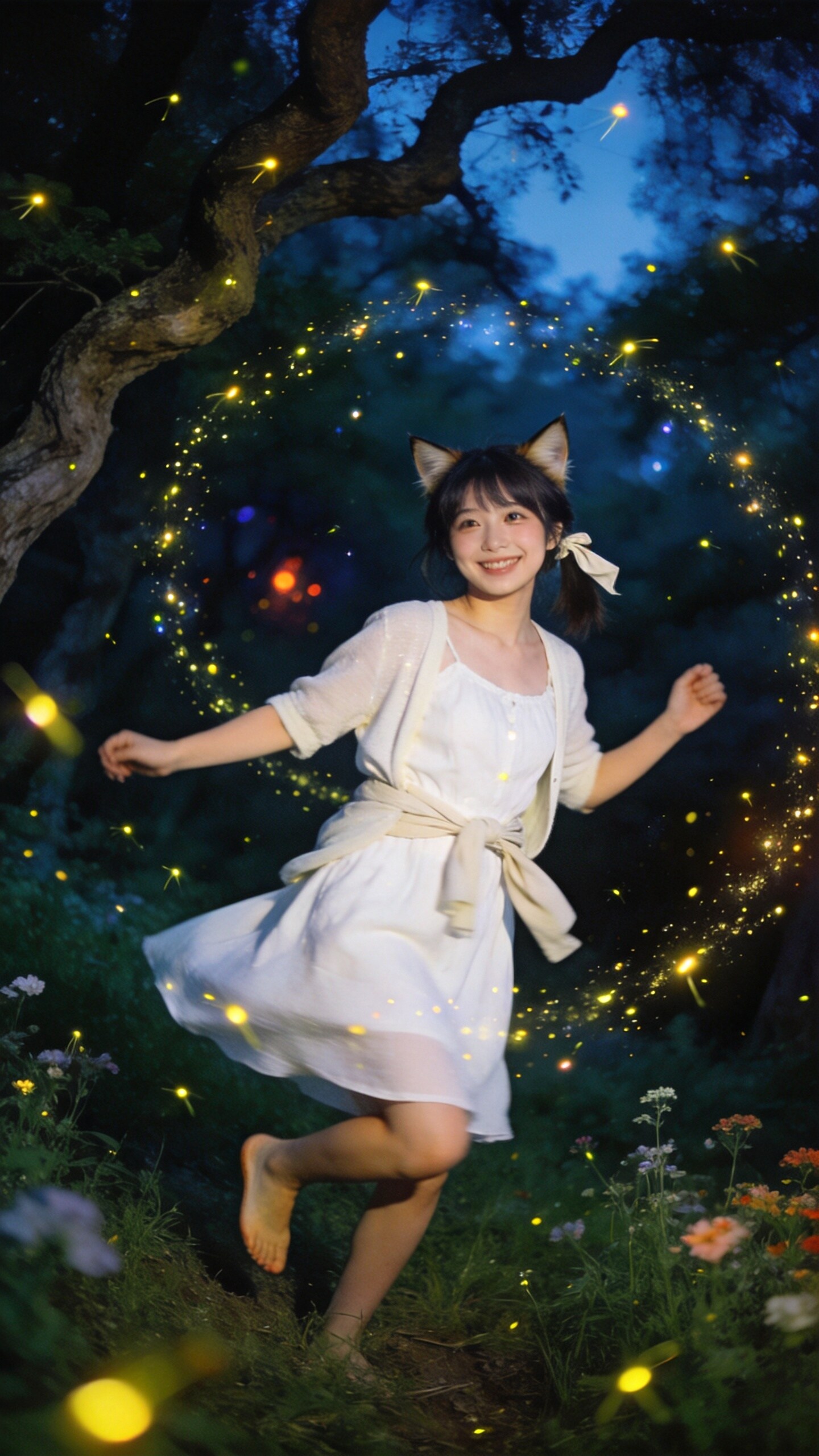 Moonlit Firefly Dance