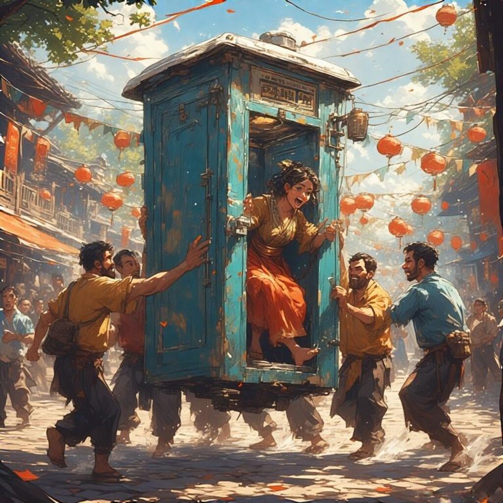 トイレワッショイ