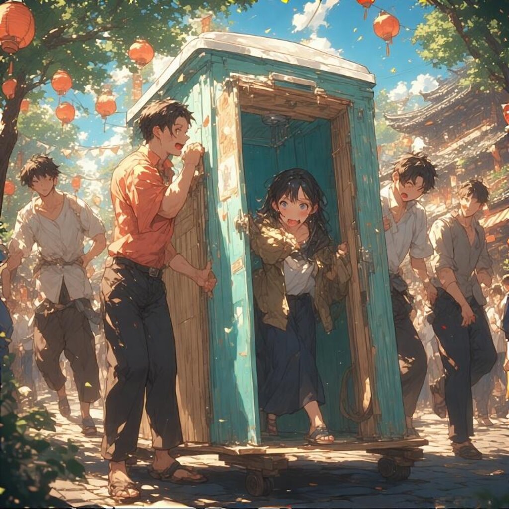 トイレワッショイ