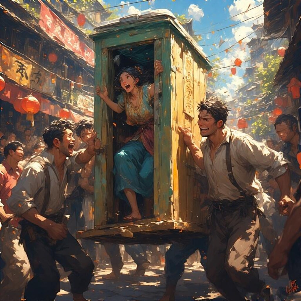 トイレワッショイ