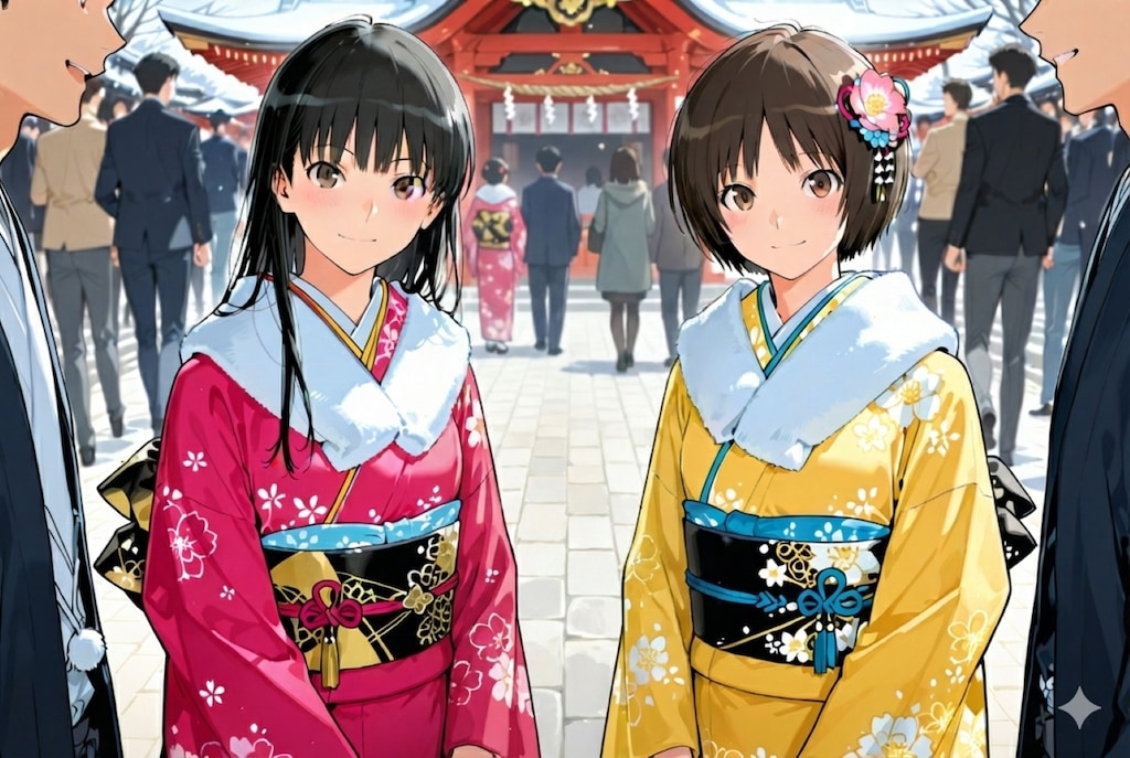 ２０２６年、あけましておめでとうございます。　ー絢辻 詞 & 橘 美也　Ver.02 ー