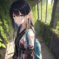 少女と廃墟 4枚目