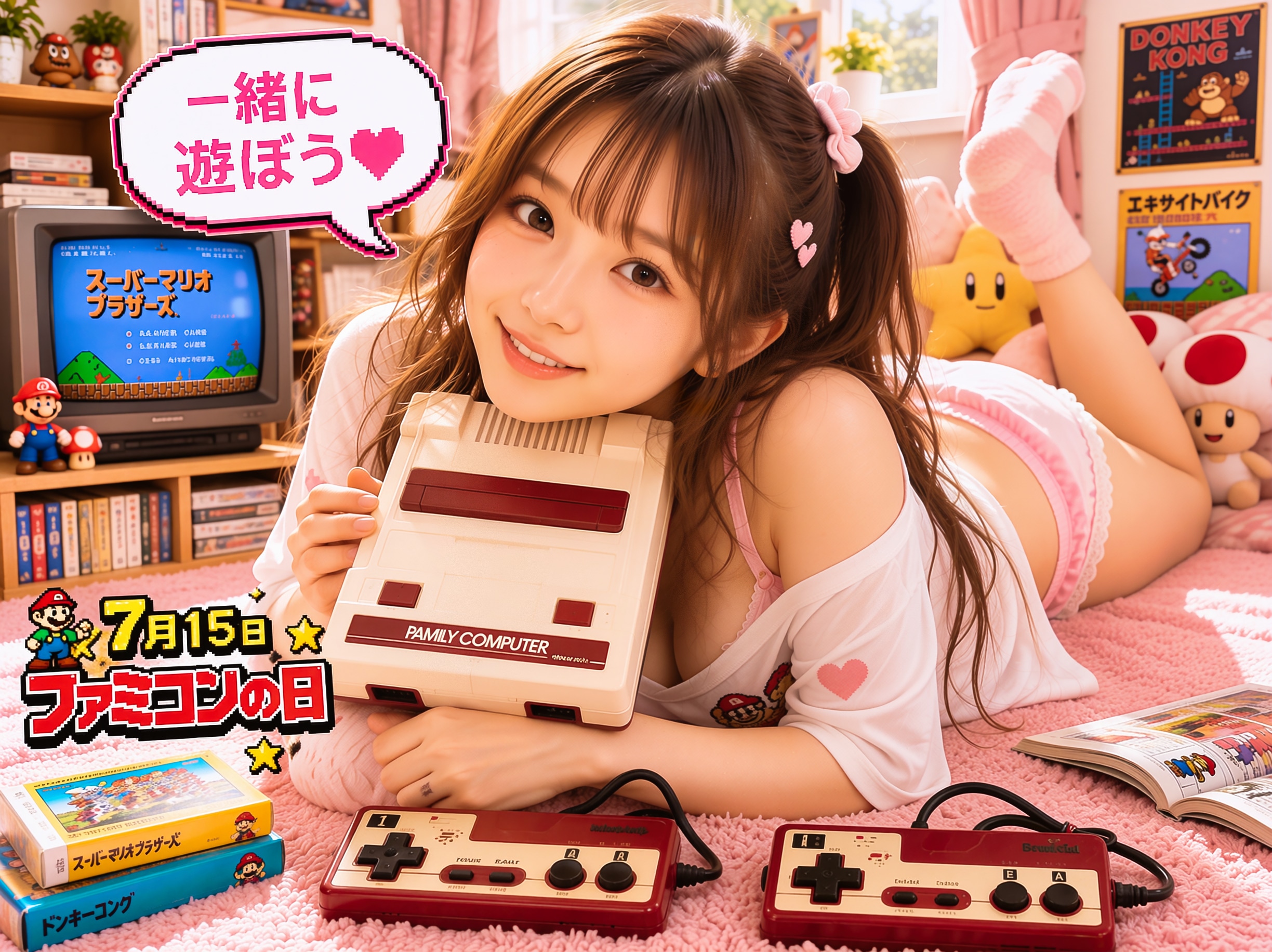 今日の１枚(7月15日)ファミコンの日