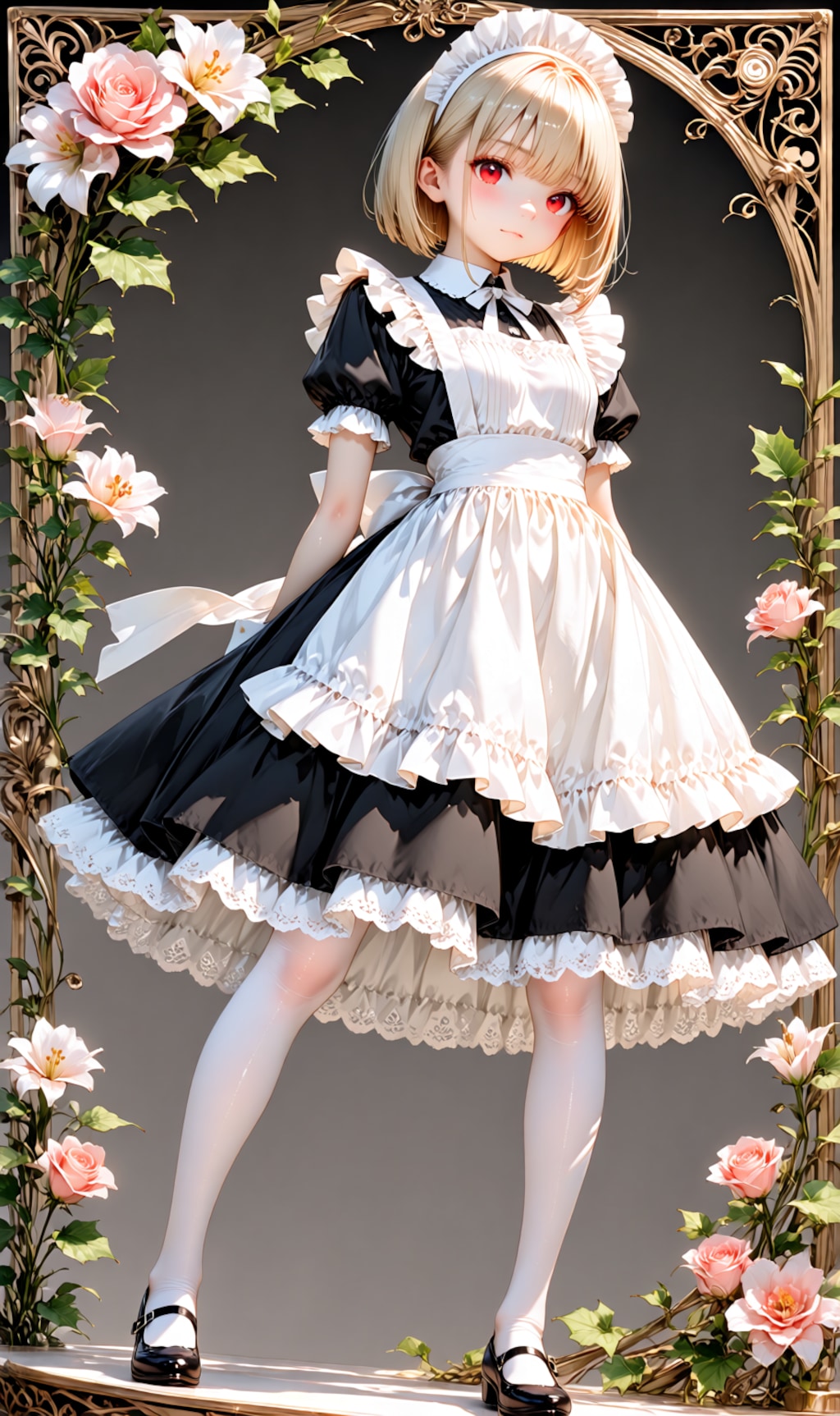 classic traditional maid