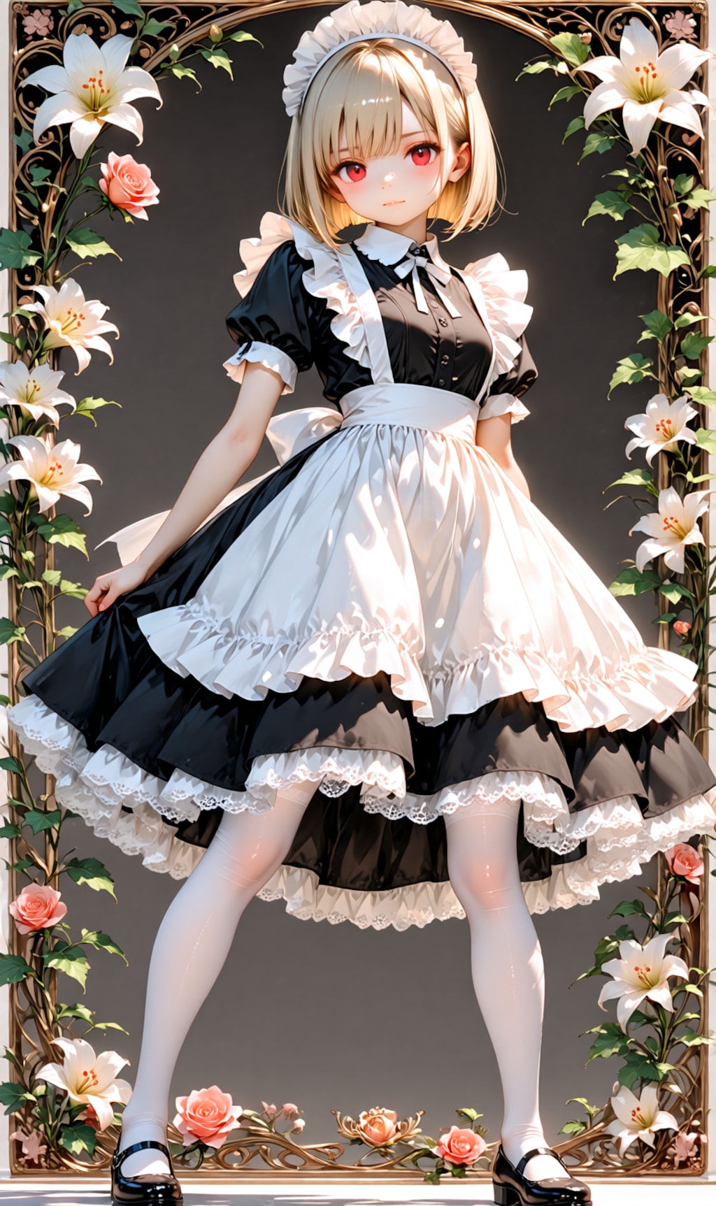 classic traditional maid