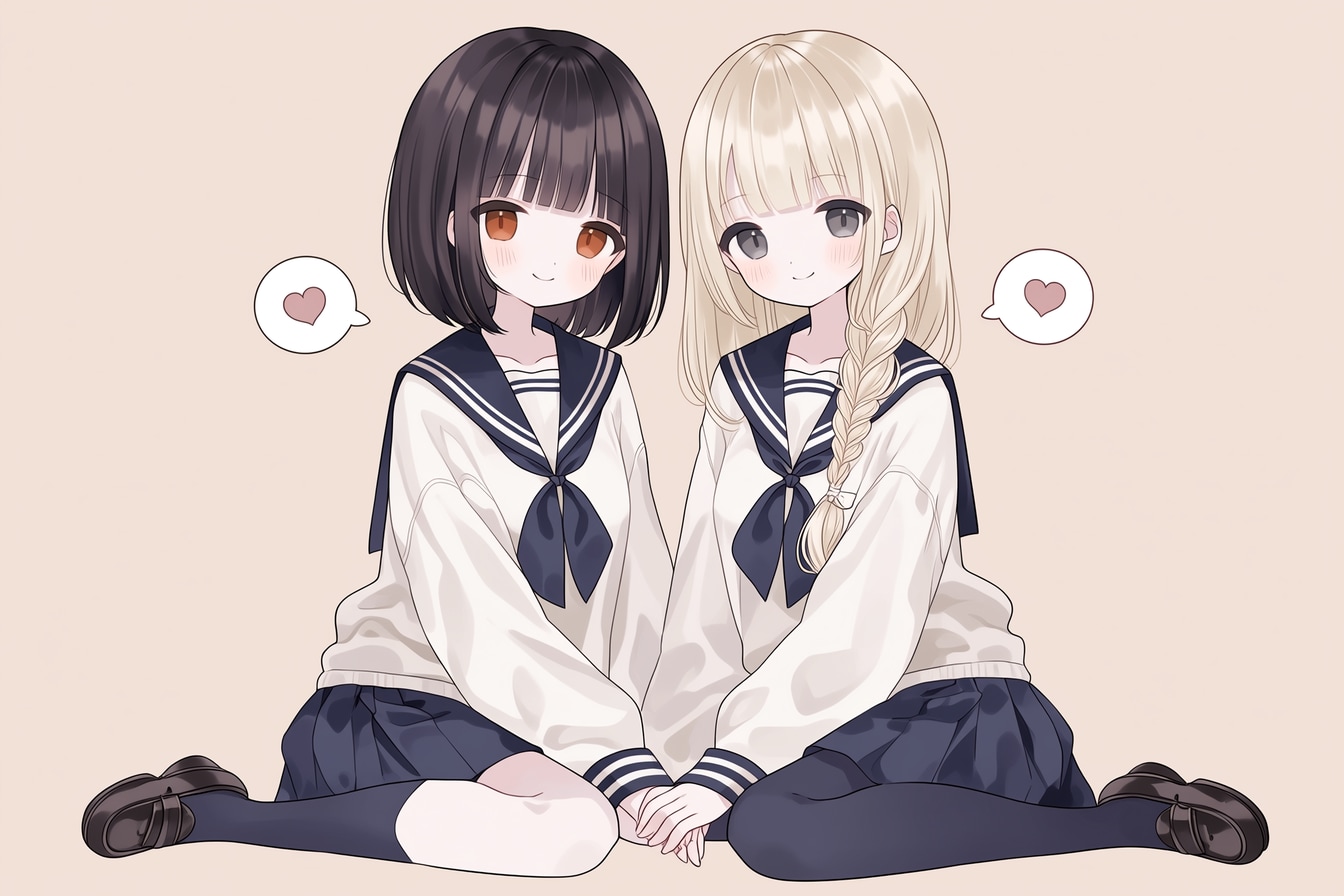 二人のJK396