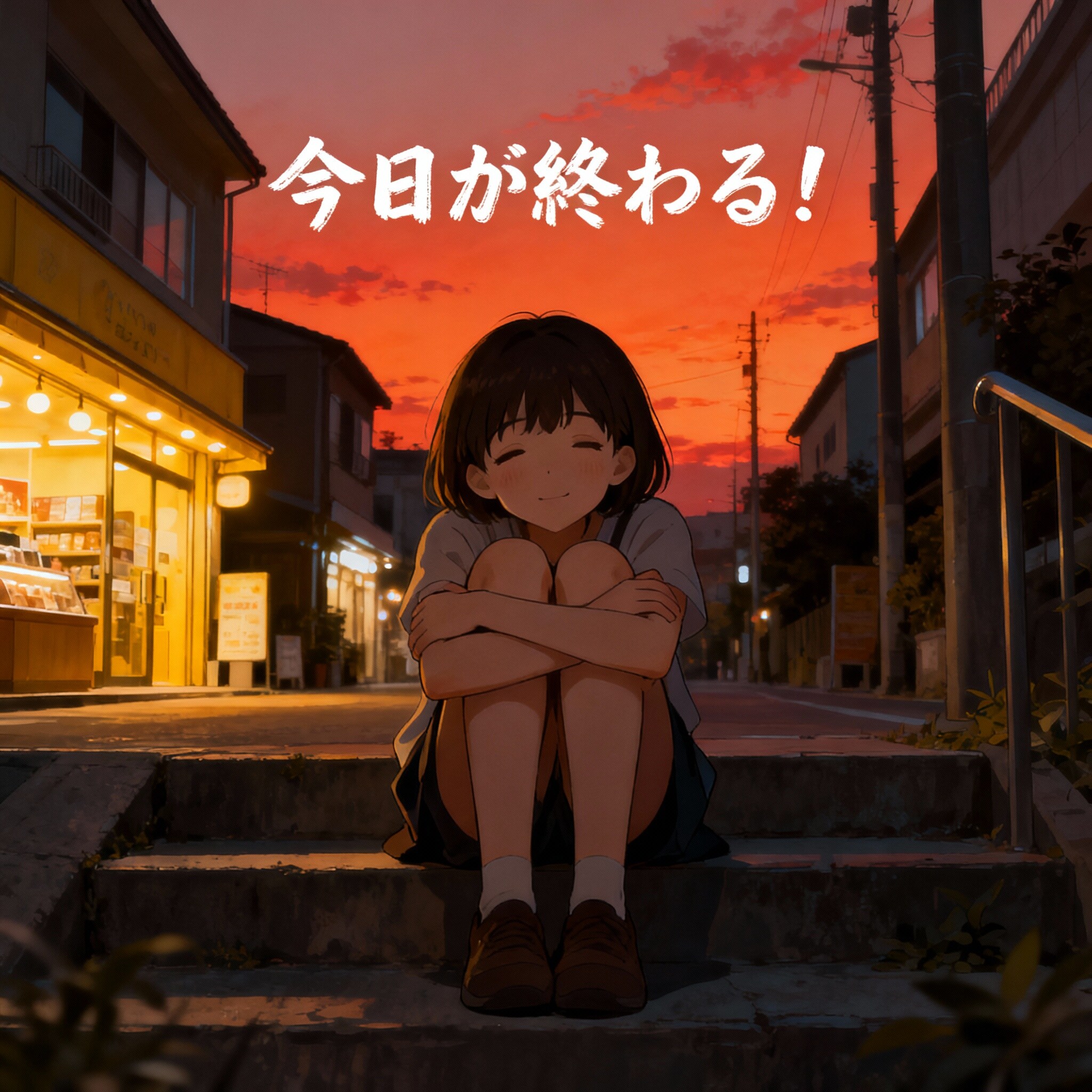 今日が終わる！
