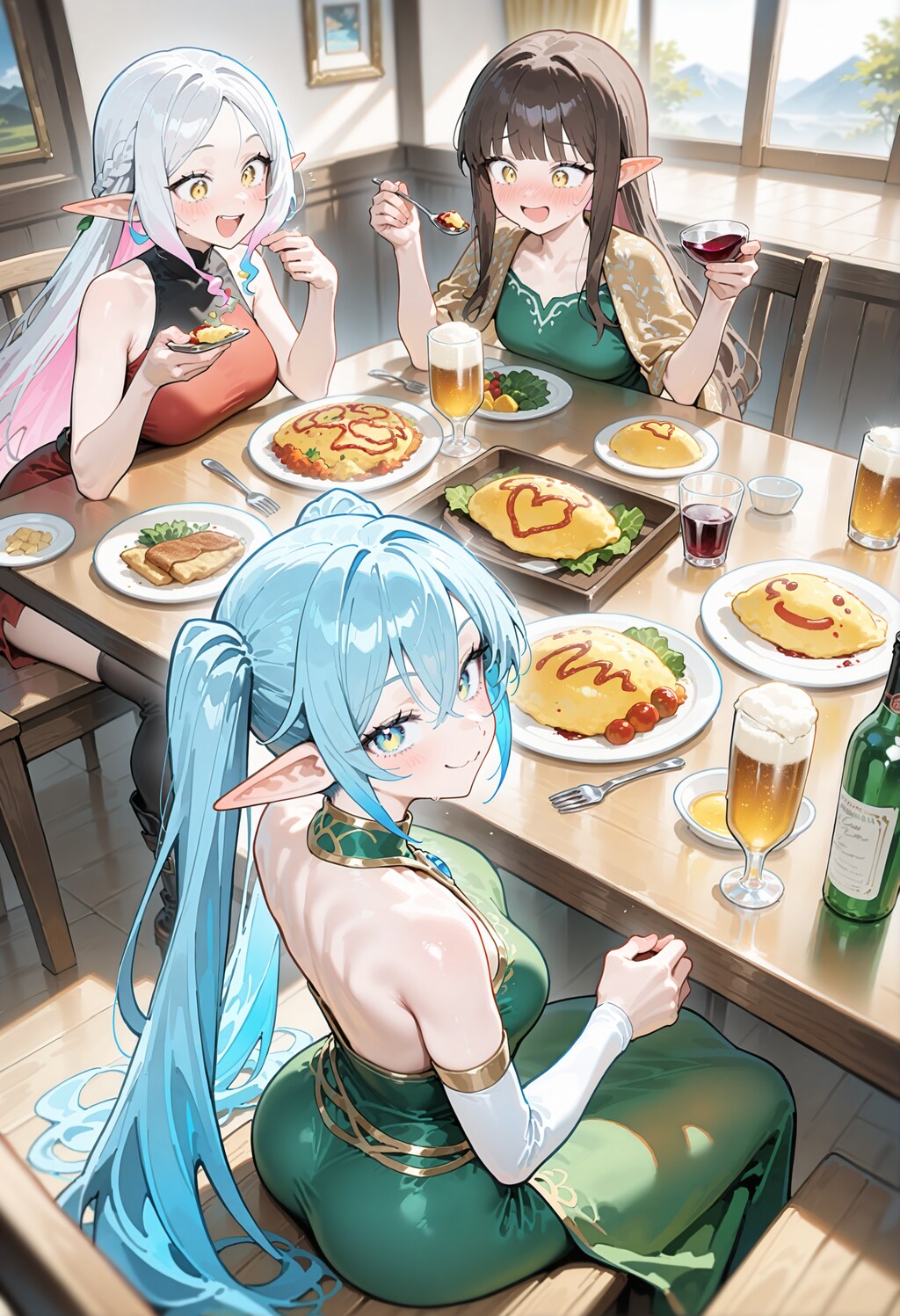 お昼のエルフ 2025.2.25