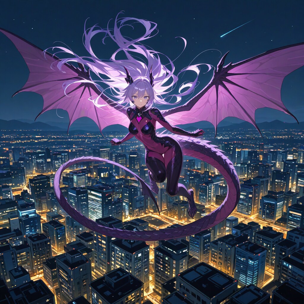 人類最後の日に飛ぶドラゴン