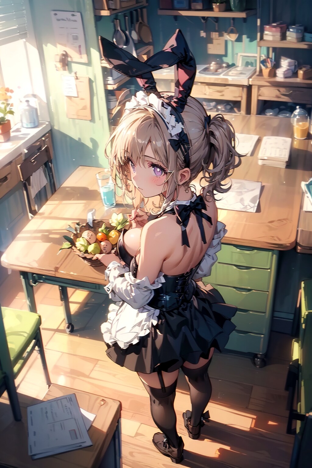 『ぇ……はじめまして？ ご主人様？』