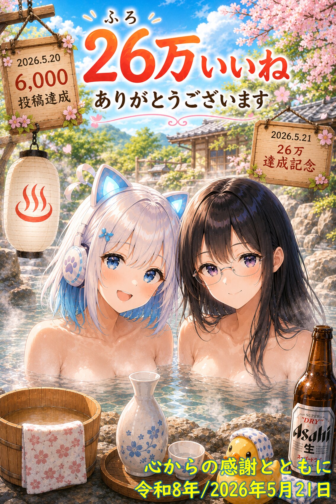 26万いいね突破有り難うございます。