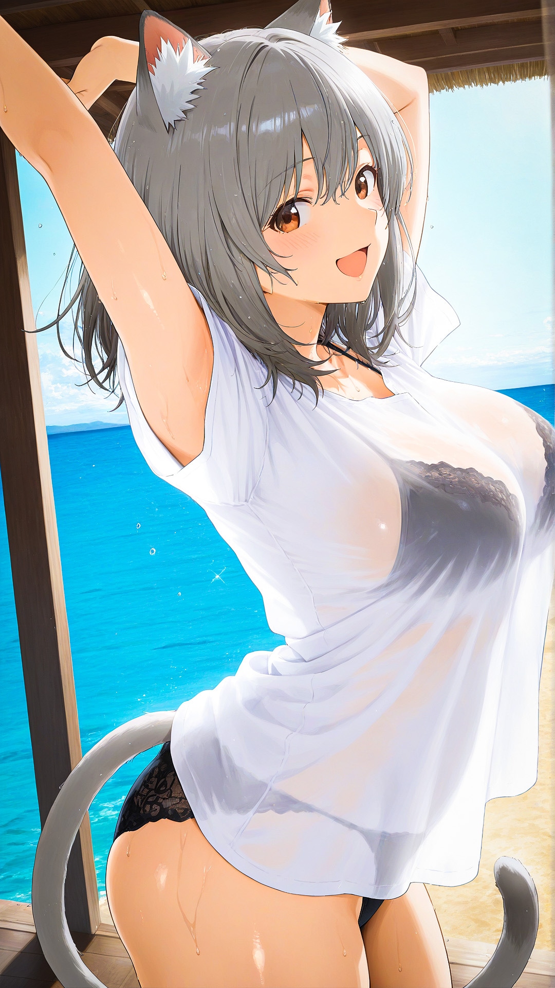 夏のセクシーお姉さん、佐藤ヤニ子/ヤニねこさん