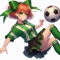 四葉のサッカー 2枚目