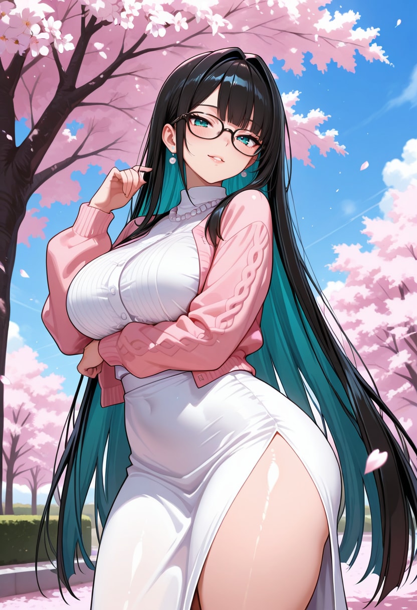 桜に導かれ
