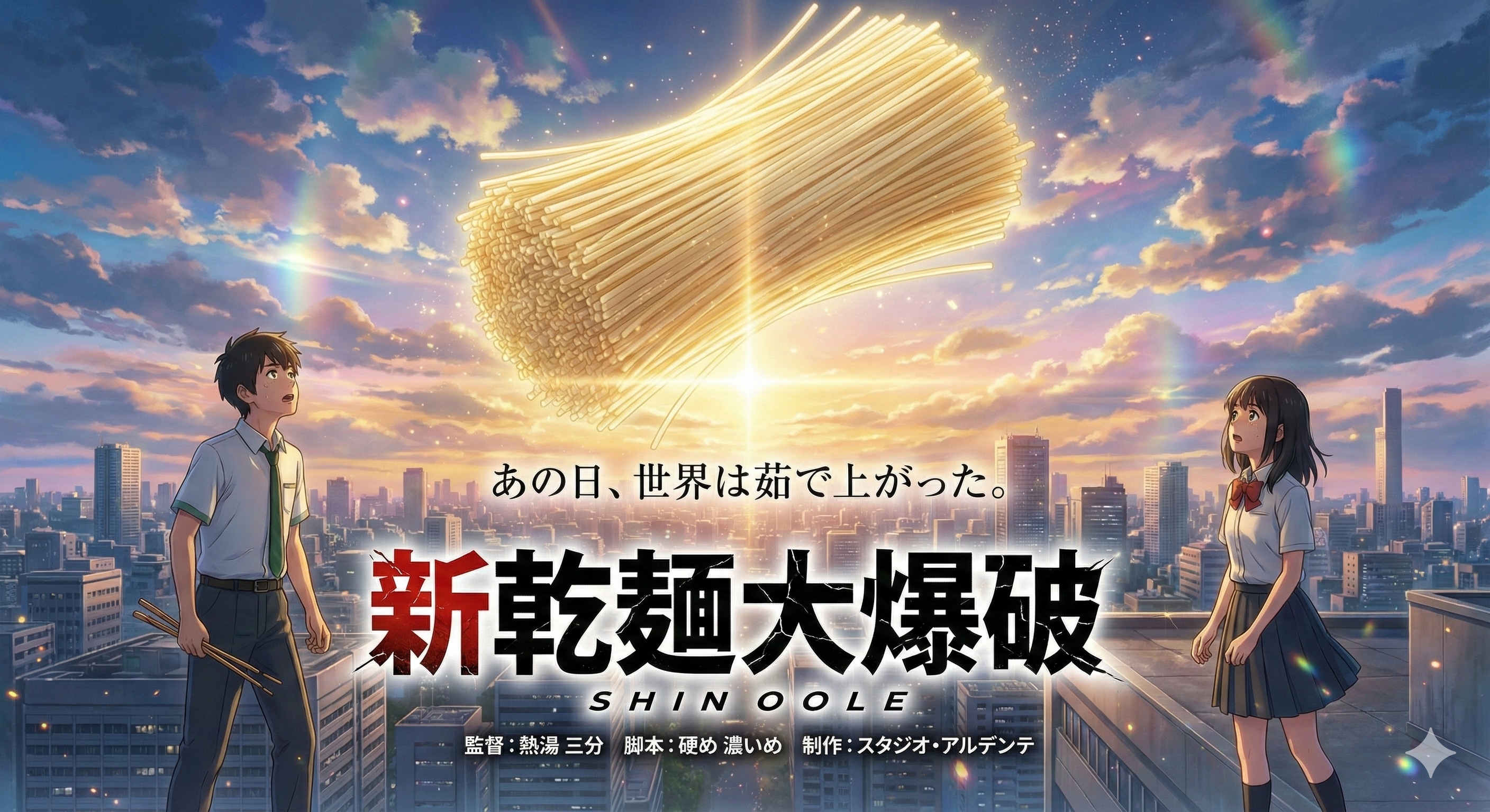 【ウソ映画】新乾麺大爆破 | の人気AIイラスト・グラビア