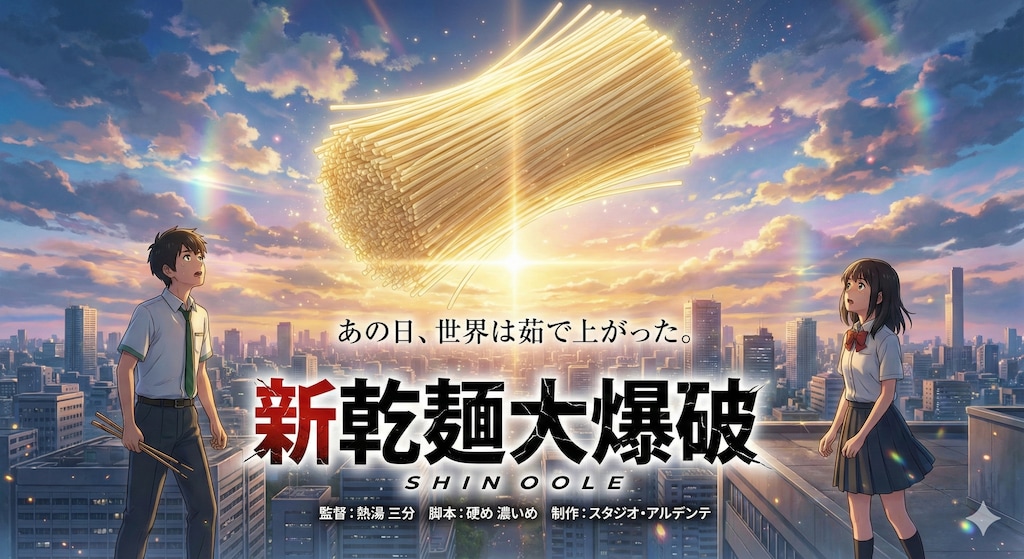 【ウソ映画】新乾麺大爆破