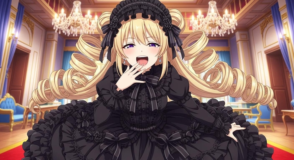 金髪ゴスロリお嬢様