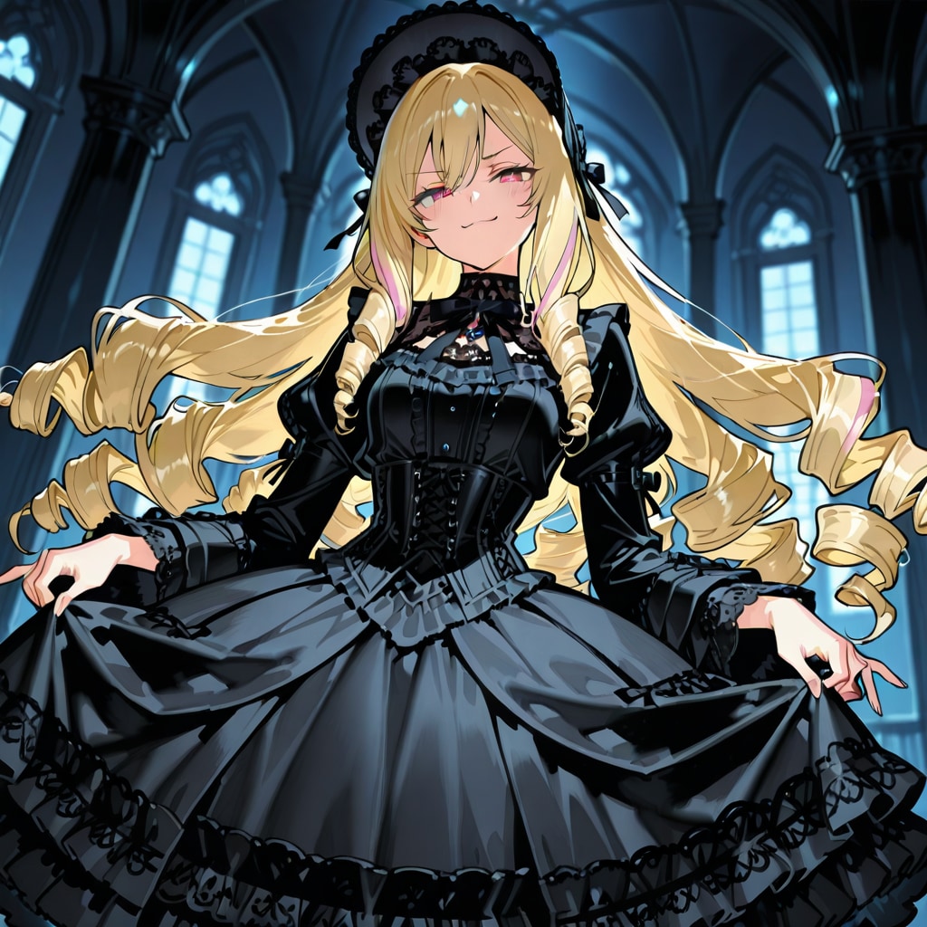 金髪ゴスロリお嬢様