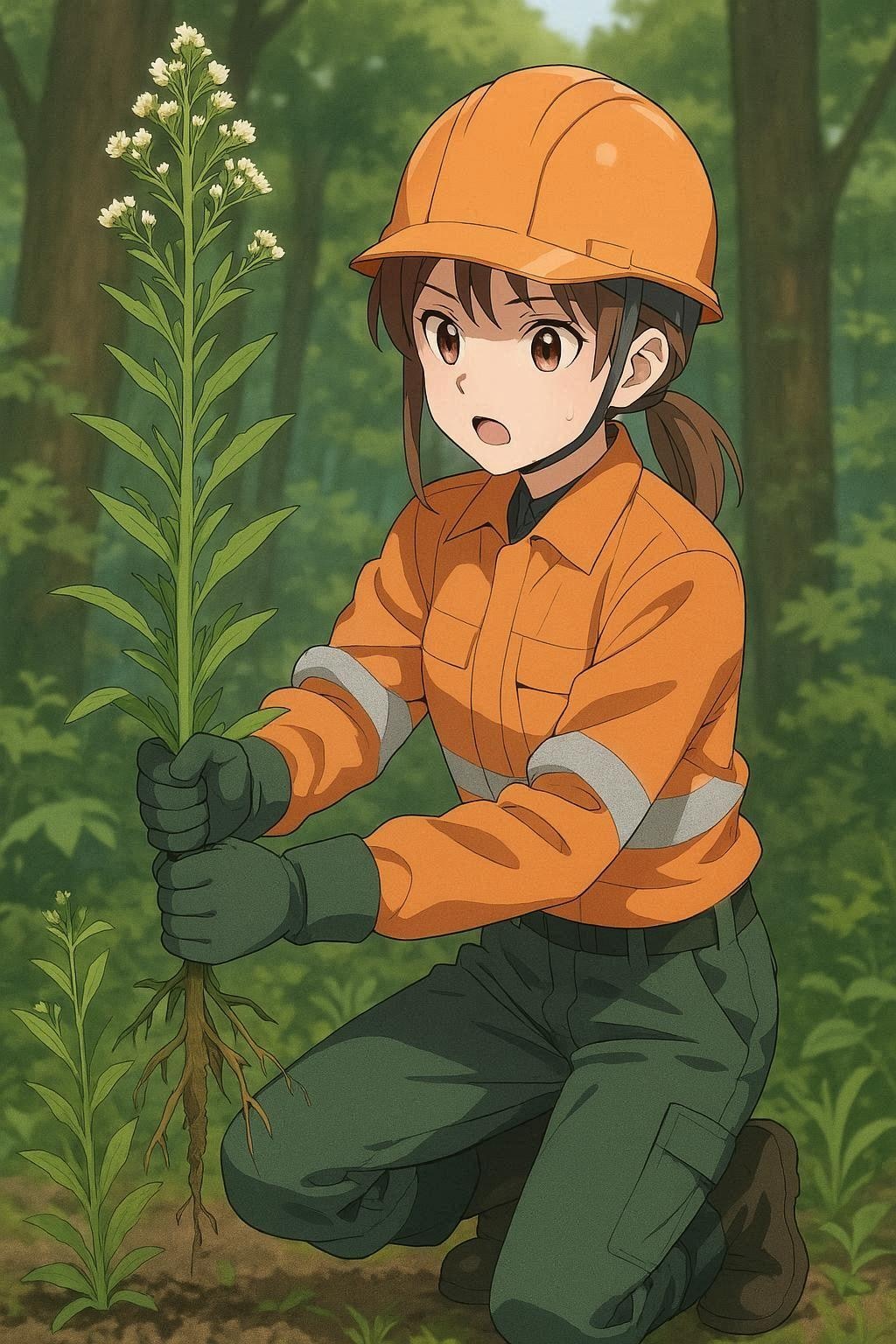 オオアレチノギク