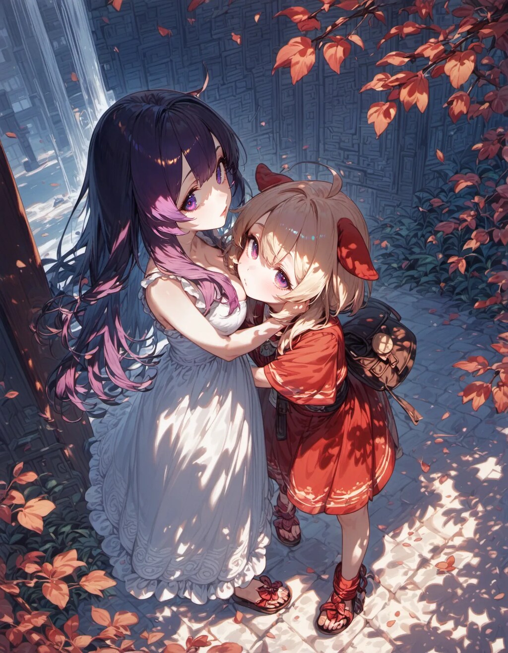 Autumn Sisterhood's Embrace