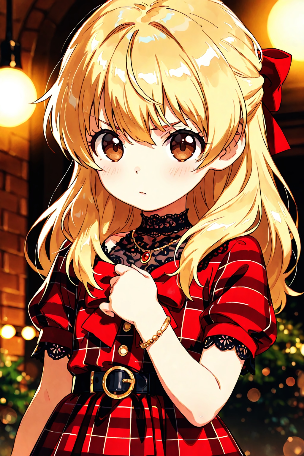 真紅のチェックと黄金の迷宮