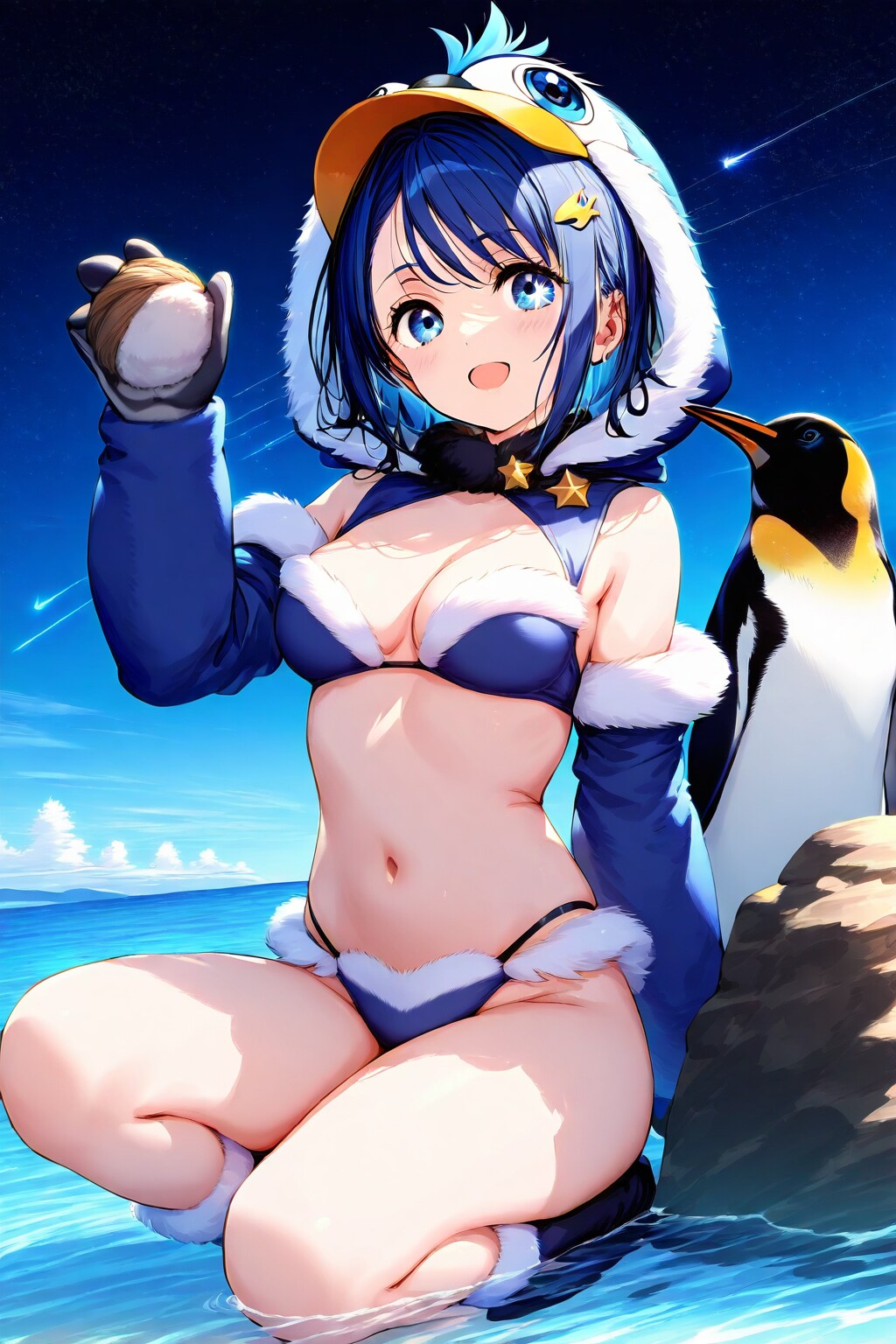 ペンギン、星の海