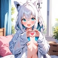 裸ワイシャツフブちゃん 4枚目