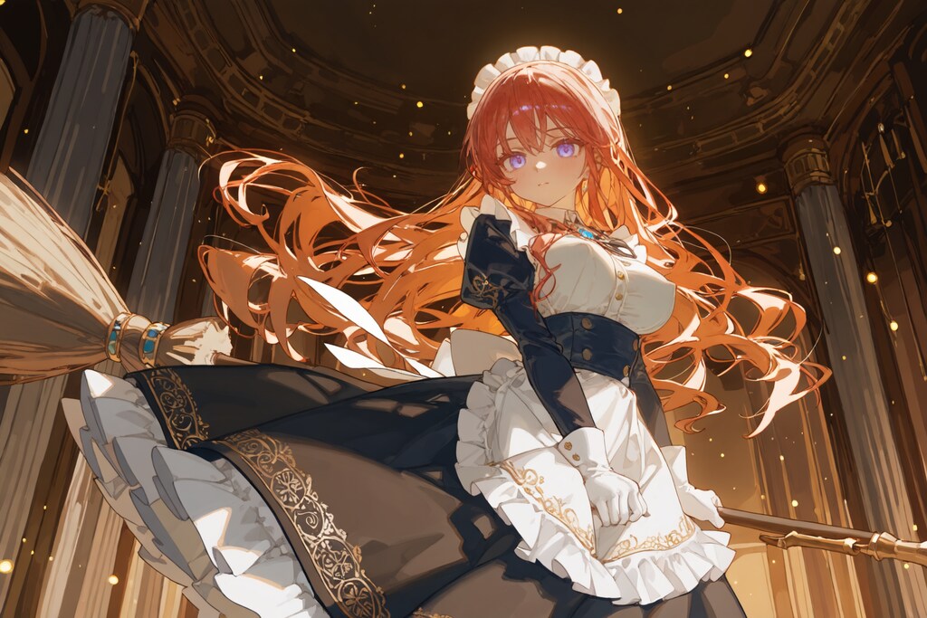 マジカルお掃除メイドさん