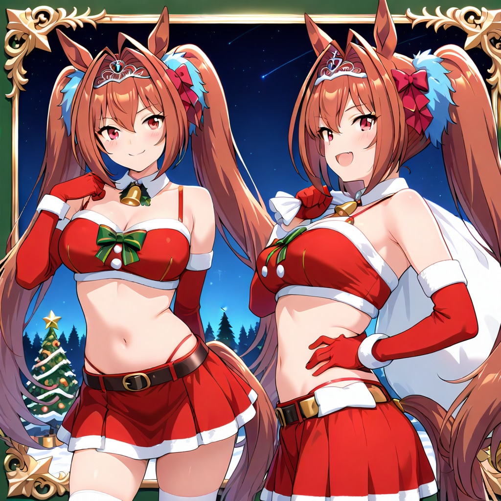 スカーレットサンタ | の人気AIイラスト・グラビア