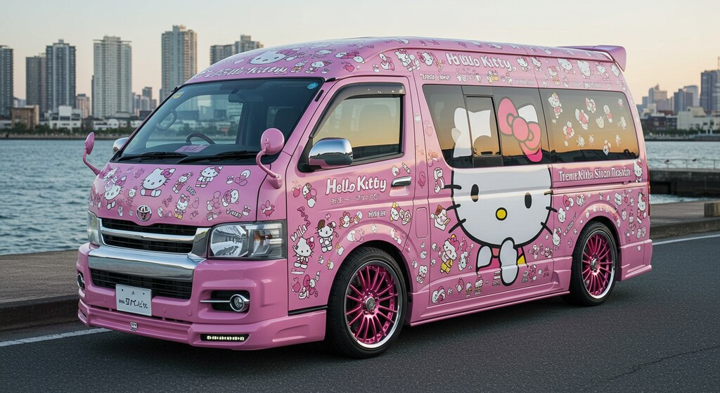 ハローキティハイエース