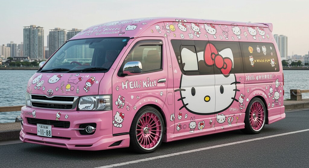 ハローキティハイエース