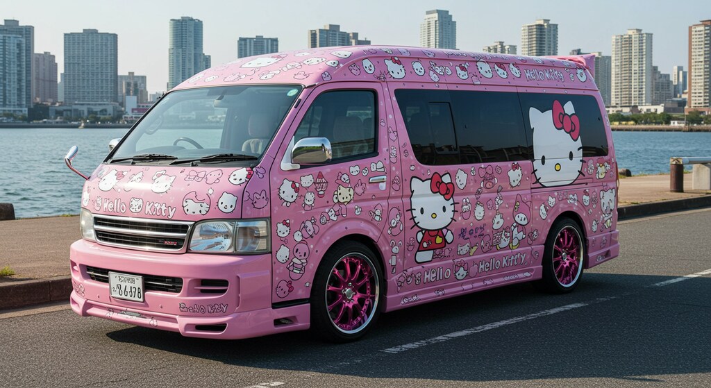ハローキティハイエース