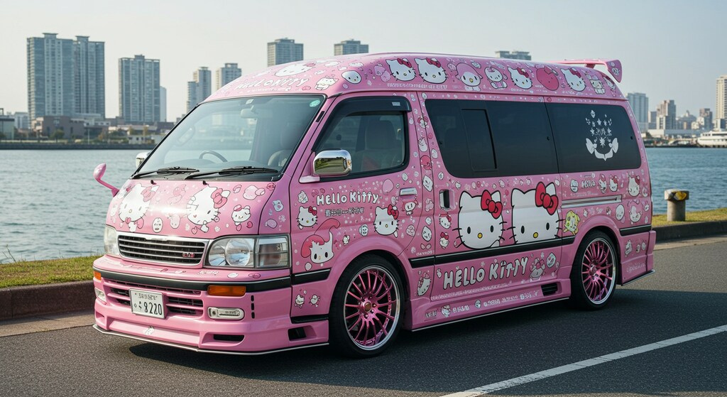 ハローキティハイエース