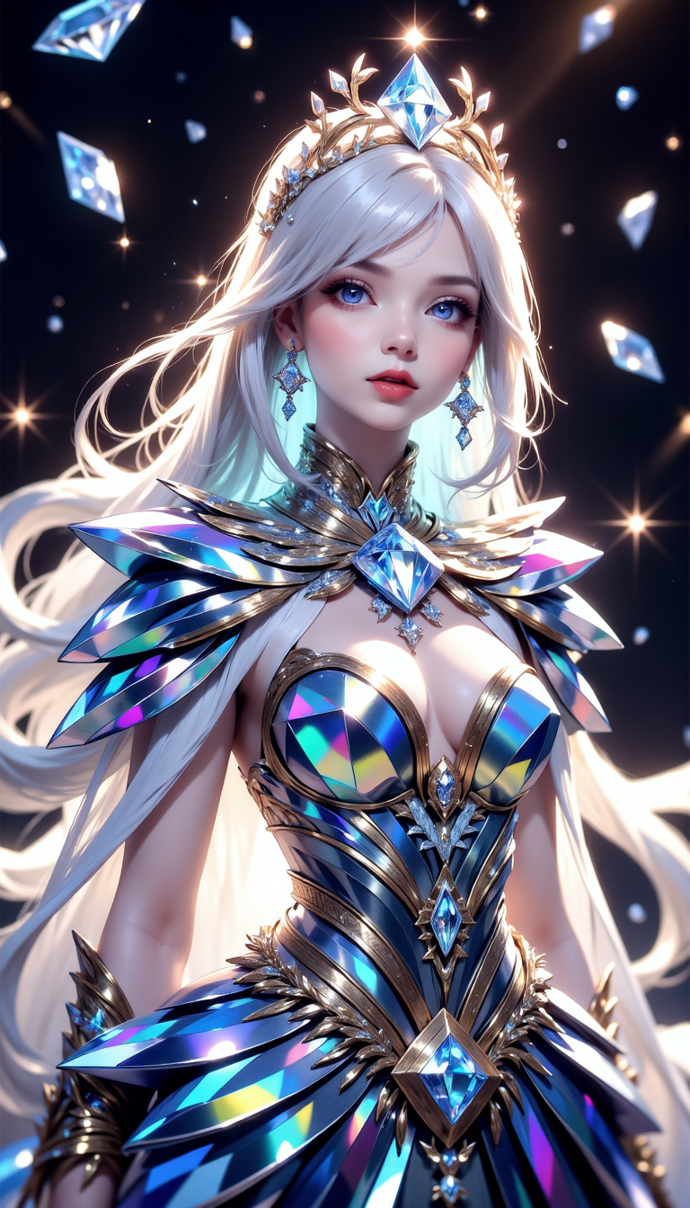 4月の誕生石　ダイヤ | の人気AIイラスト・グラビア