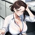 書類を拾う 2枚目