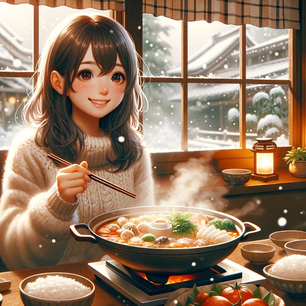 寒い日はお鍋にかぎるね♡　(アニメVer)