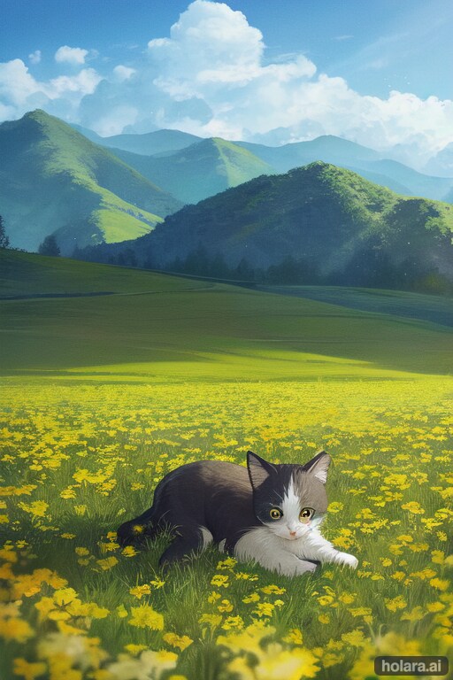 まばゆいそして猫？！