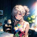 （４１４HQ）銀髪ちゃんタンクトップ 3枚目