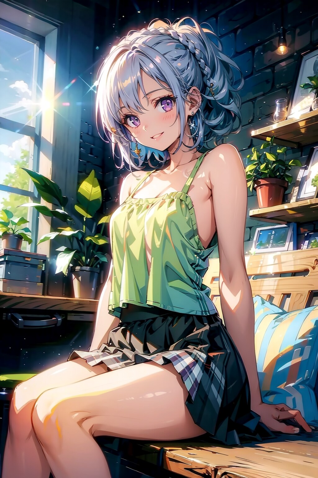 （４１４HQ）銀髪ちゃんタンクトップ