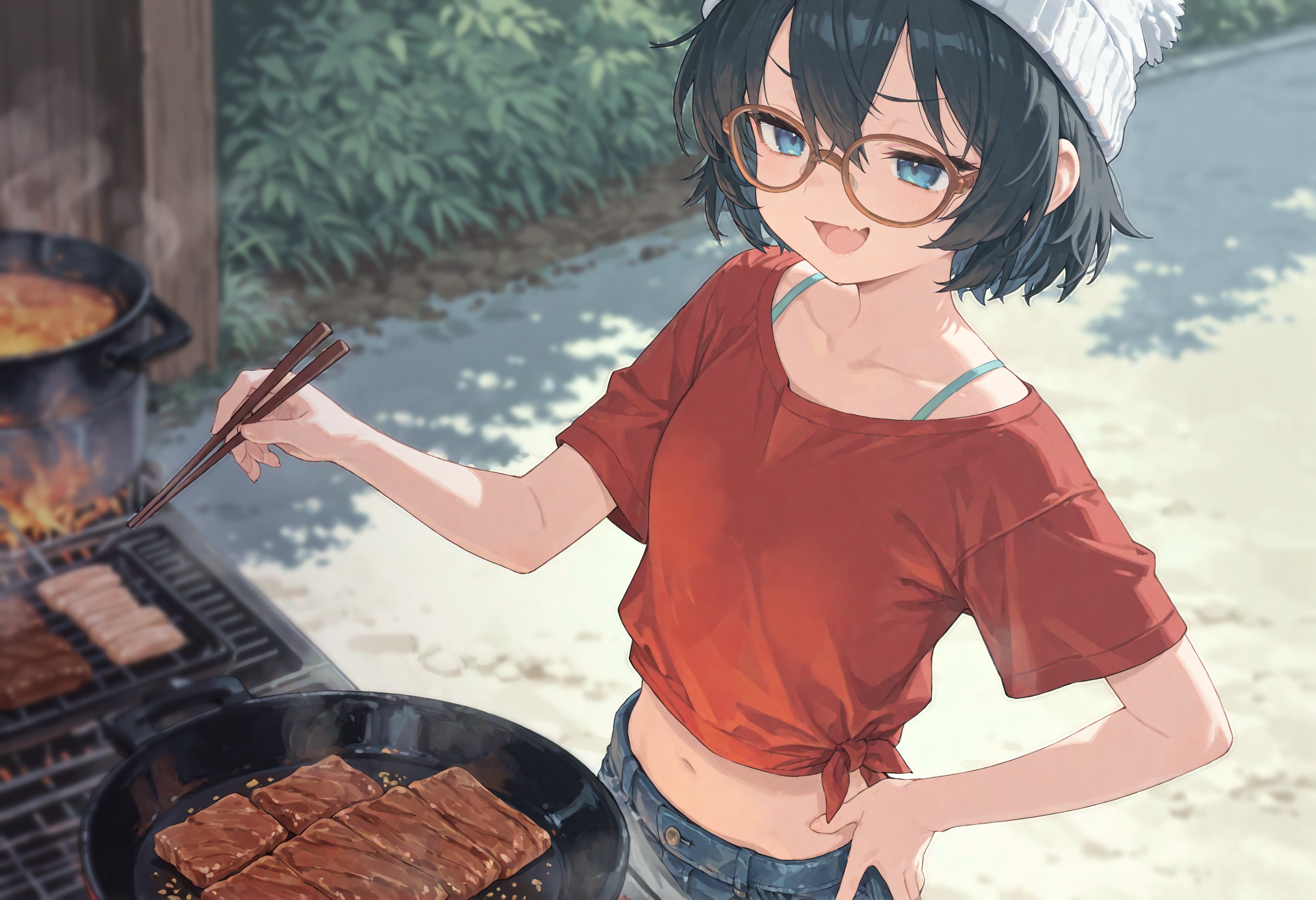 そこはかとなく滲み出る「ラーメン屋のおやじ」感 | の人気AIイラスト・グラビア