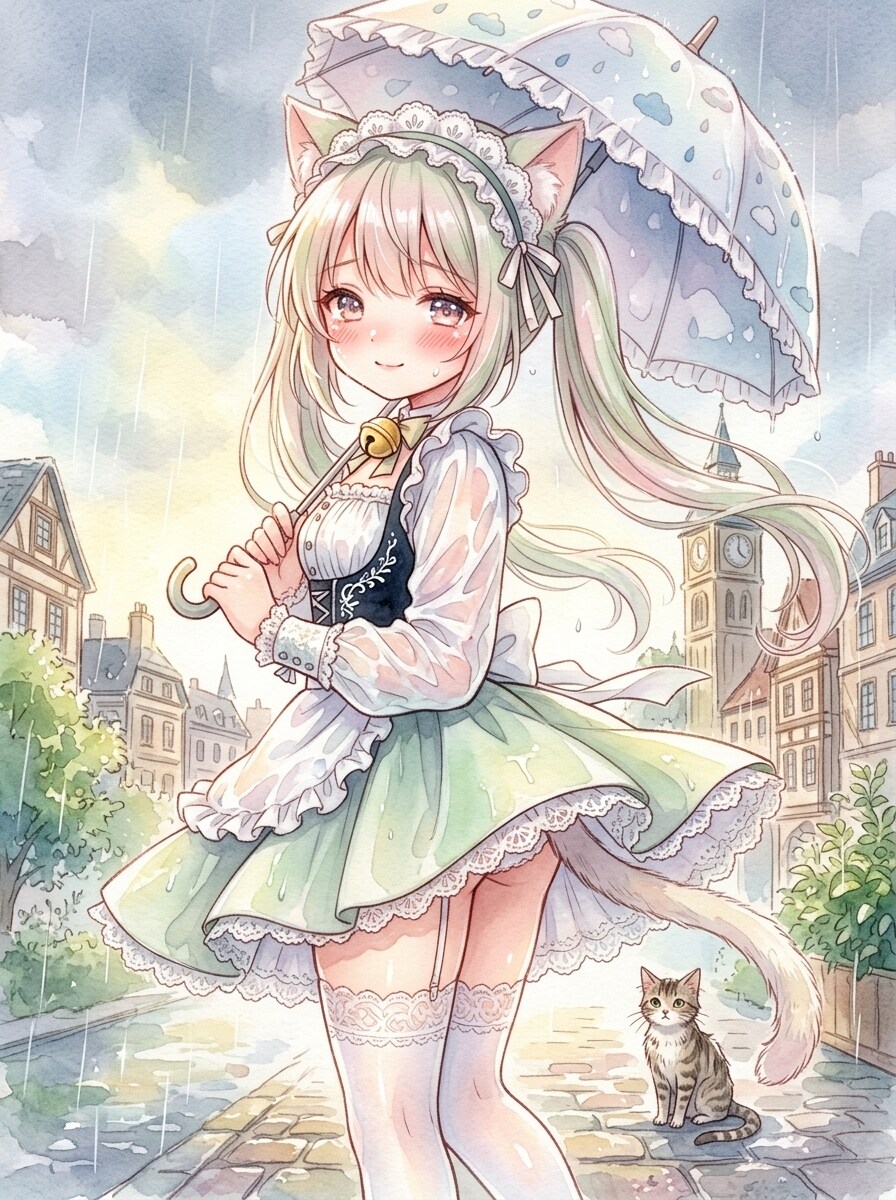 みどツイにゃん
