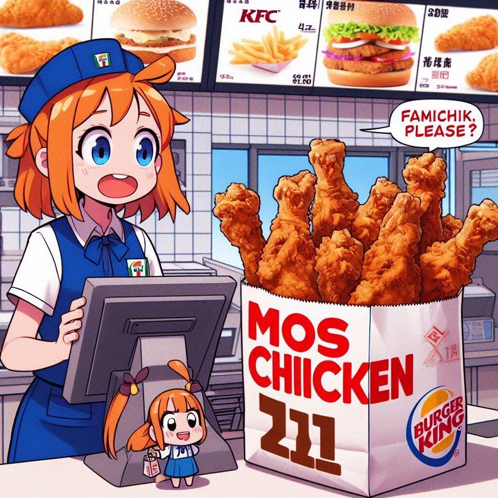 こうですね、こうですね！(今日のファミチキください4)