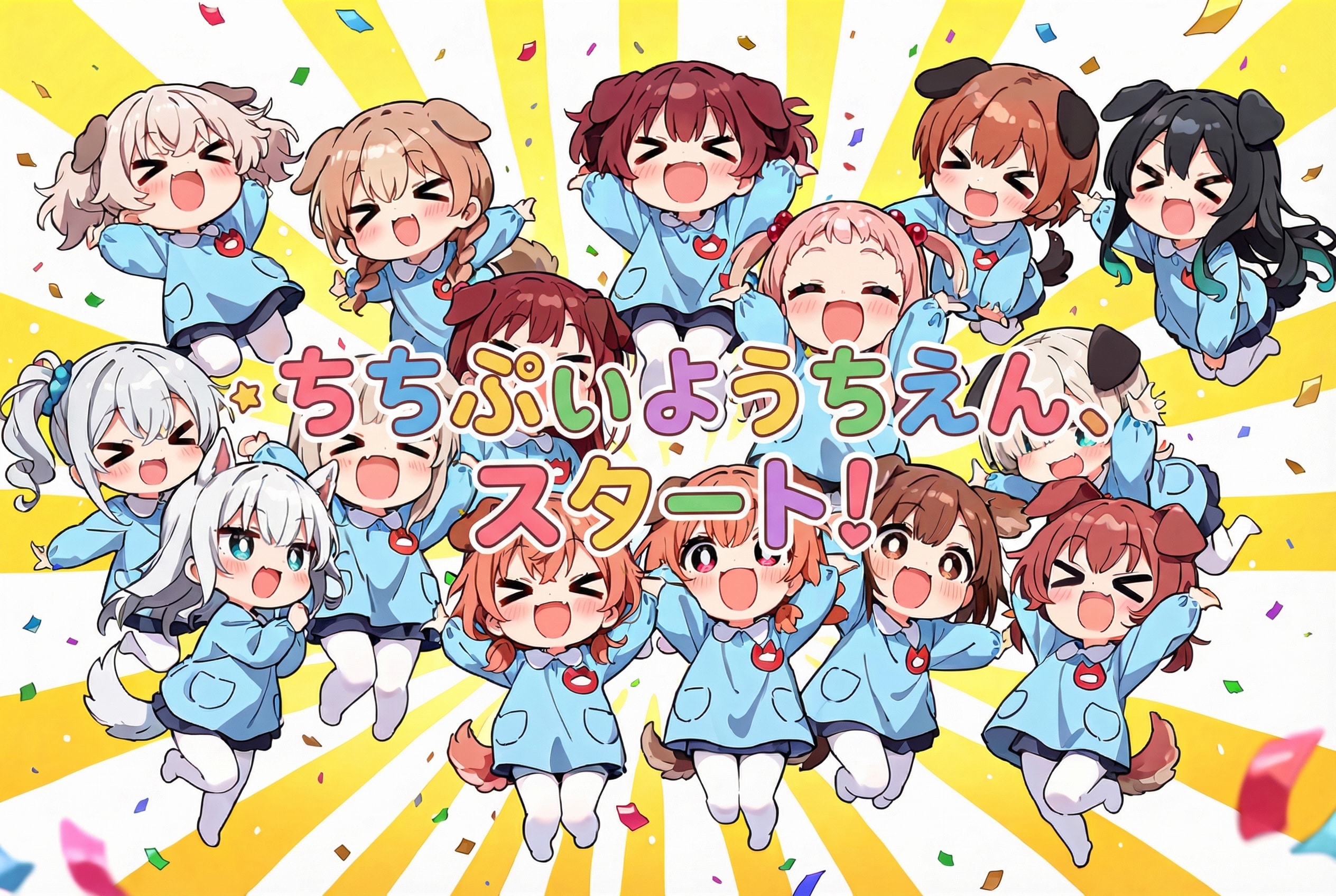 ちちぷいようちえん、スタート！ | の人気AIイラスト・グラビア