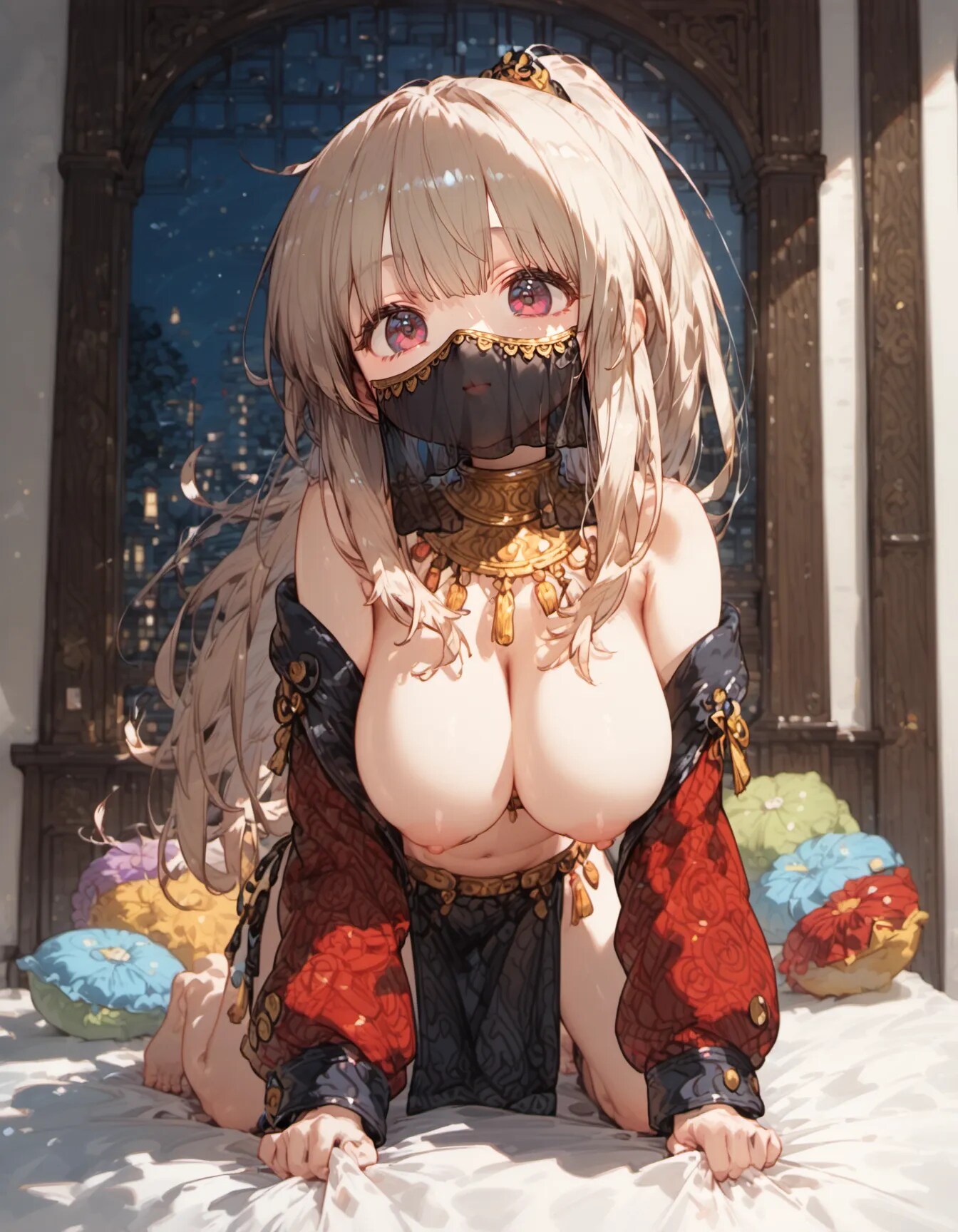 Veil of Midnight Gold